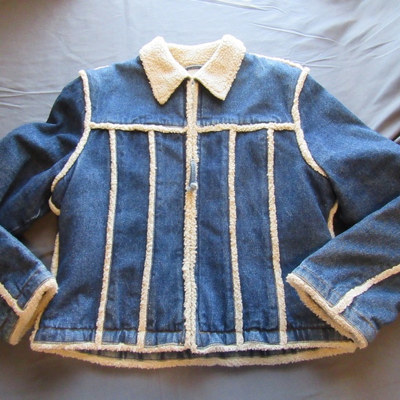 womens wrangler sherpa lined jacket